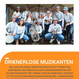 Instagram-bericht van de Drienerlose Muzikanten